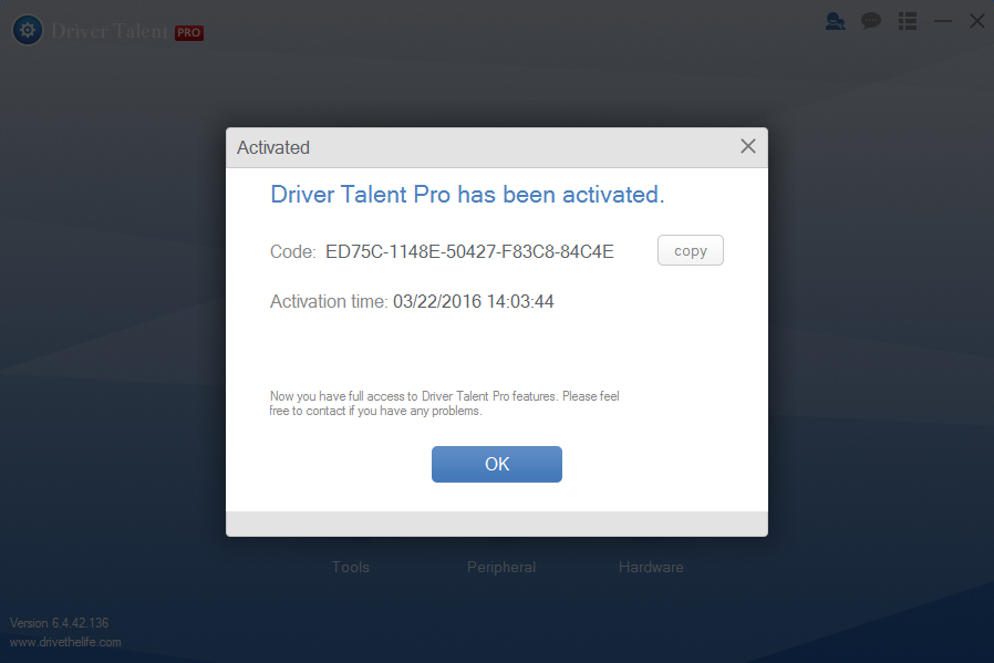 windows 10 driver talent pro activation code